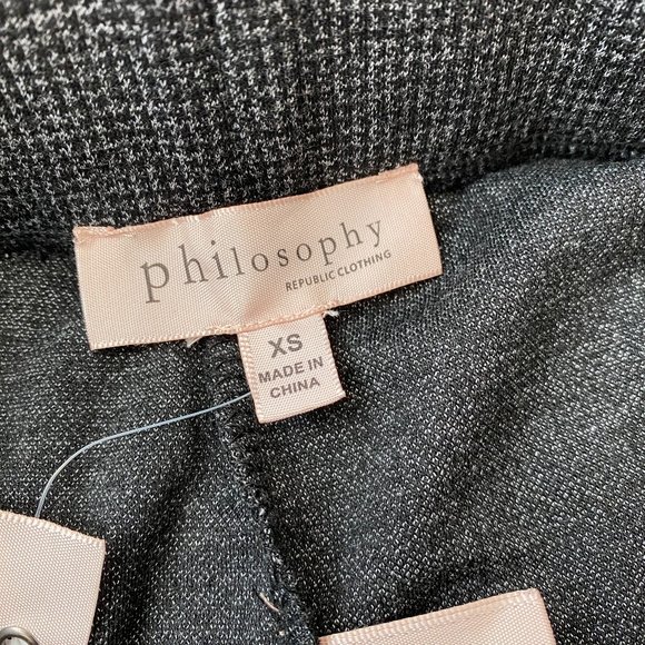 Philosophy Women's Pattern Soft Legging, Gray, Size XS - Picture 3 of 7